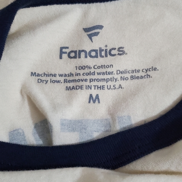 New England Patriots Fanatics Branded Women's 3/4 Tee - Picture 9 of 9